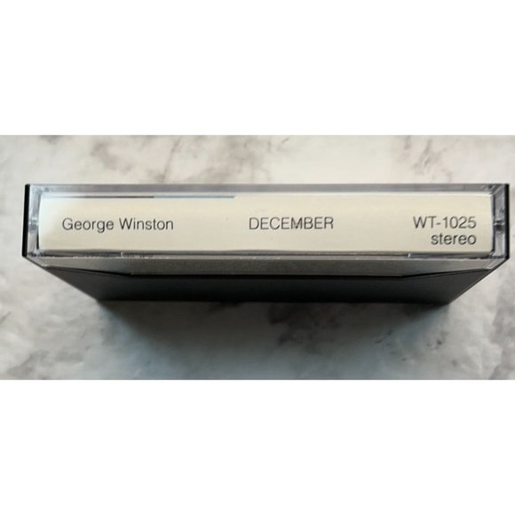 George Winston December Contemporary Classical Holiday Cassette Windham Hill - Picture 4 of 4